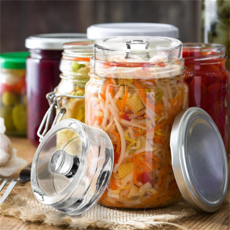 Kitchen Gadgets Design - 1 Pcs Fermented Glass Weights Clear