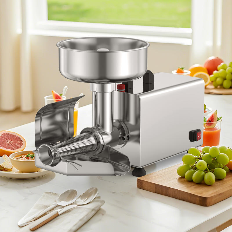 Stainless Steel Strainer - 450W Electric Tomato Strainer Commercial Grade