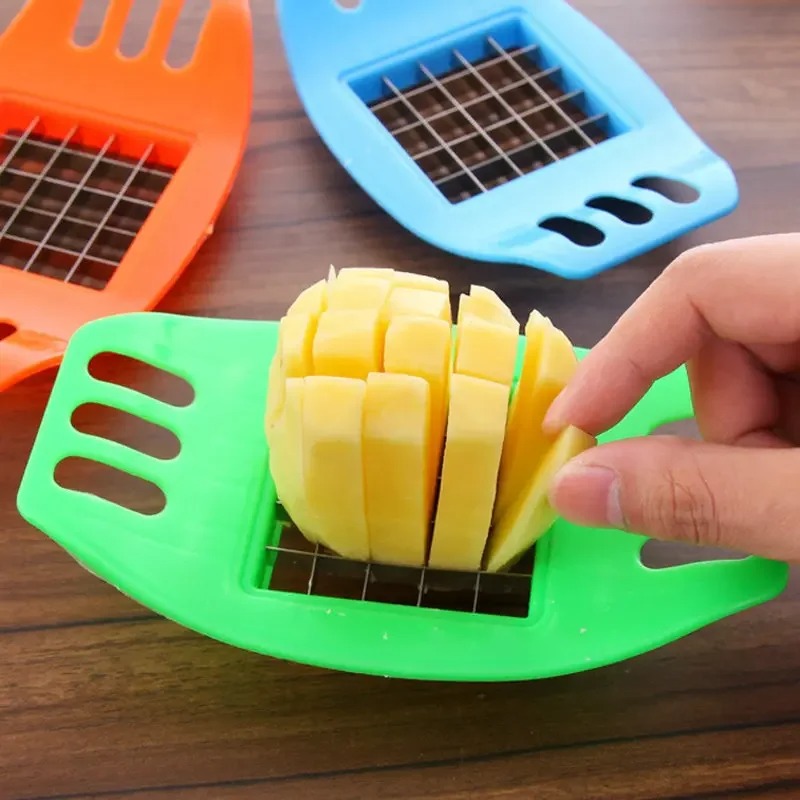 Kitchen Gadgets Vegetable Cutter - French Fries Maker Potato Cutter Vegetable