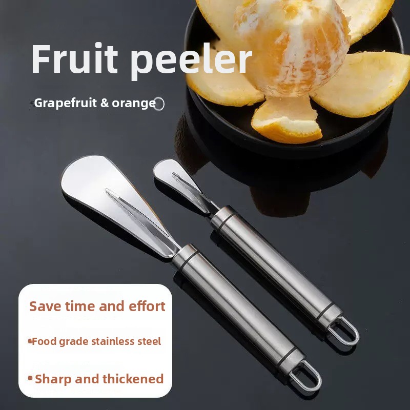 Kitchen Gadgets Design - Stainless Steel Orange,Citru Peeler,Simple Lemon Peeler,Creative