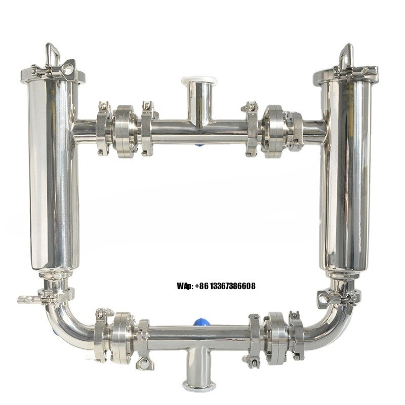 Stainless Steel Strainer - Chocolate High Efficiency Duplex Strainer Stainless