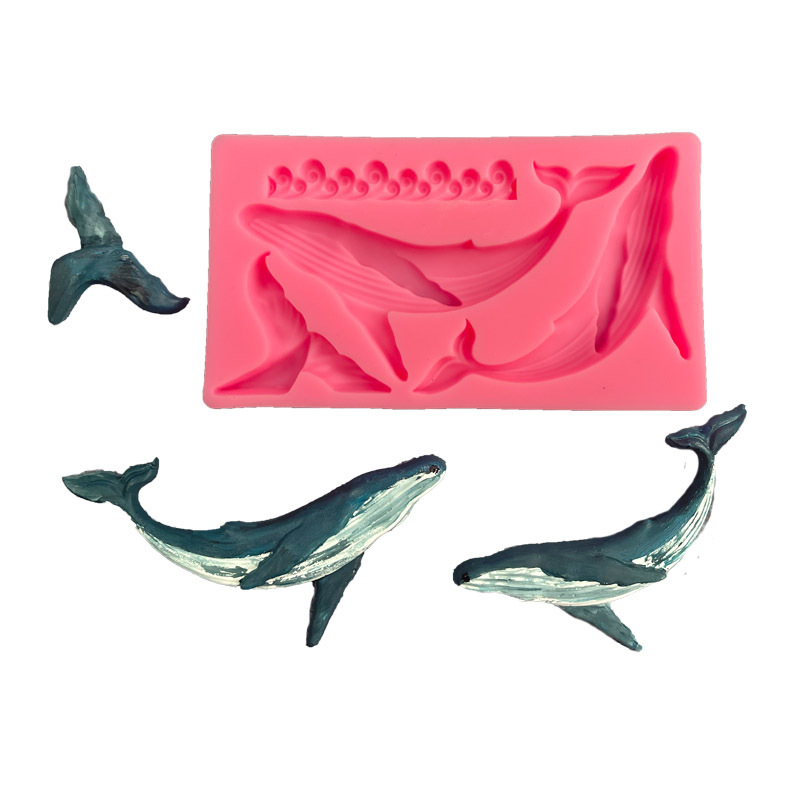 Kitchen Gadgets Best - DIY Whale Silicone Mold Ocean Series