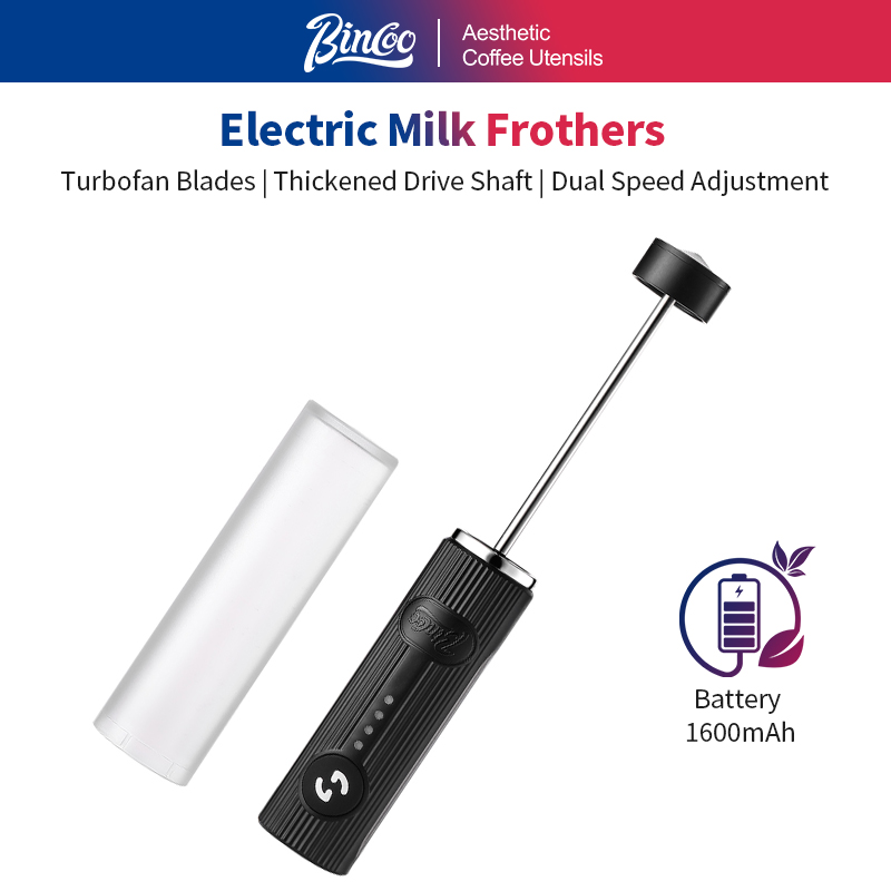 Kitchen Gadgets Design - BINCOO Electric Coffee Frother USB Rechargeable