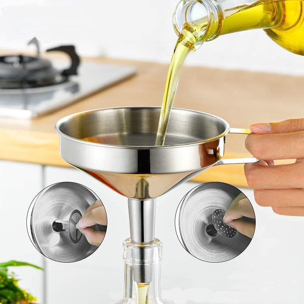 1Pc Stainless Steel Cooking Oi - Kitchen Gadgets Design review and price