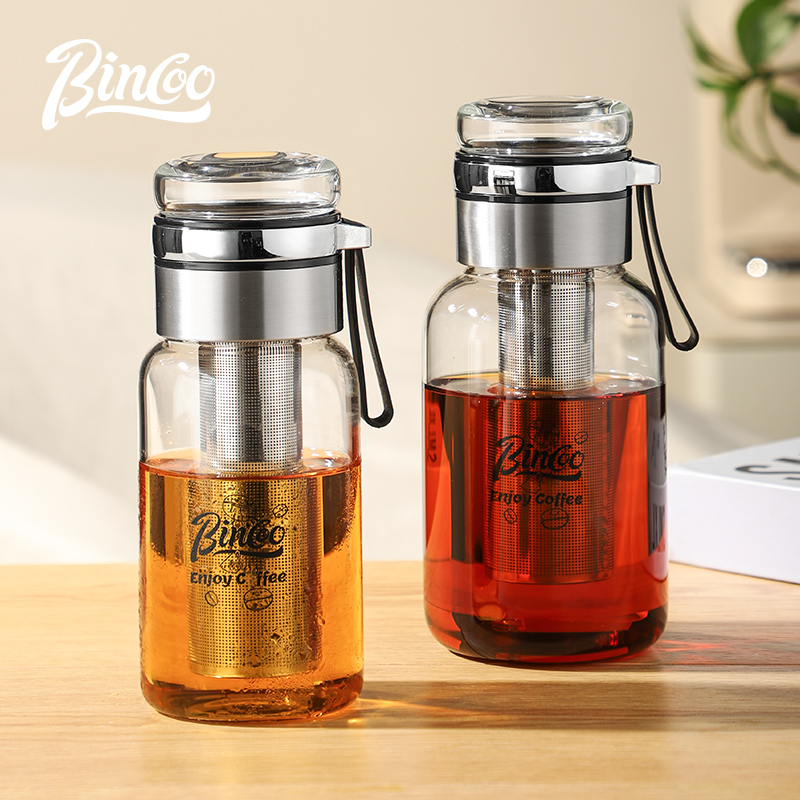Bincoo Transparent Coffee Cup  - Stainless Steel Strainer review and price