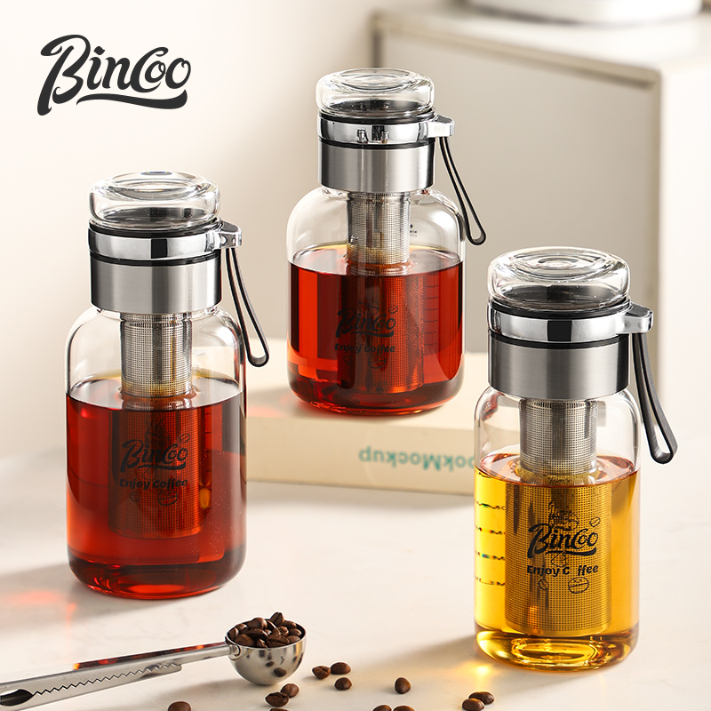 Bincoo Transparent Coffee Cup  - Stainless Steel Strainer review and price