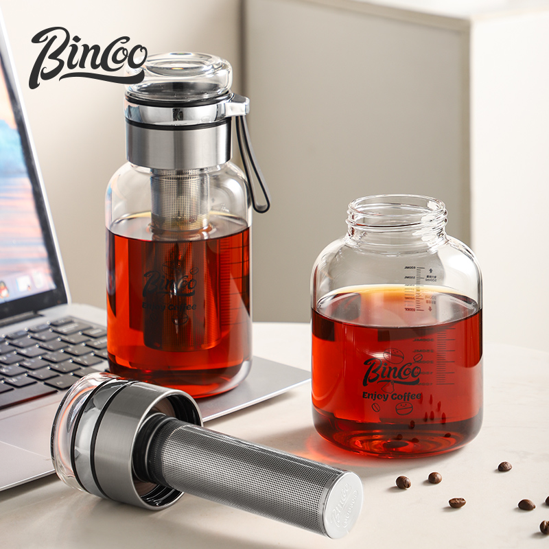 Bincoo Transparent Coffee Cup  - Stainless Steel Strainer review and price