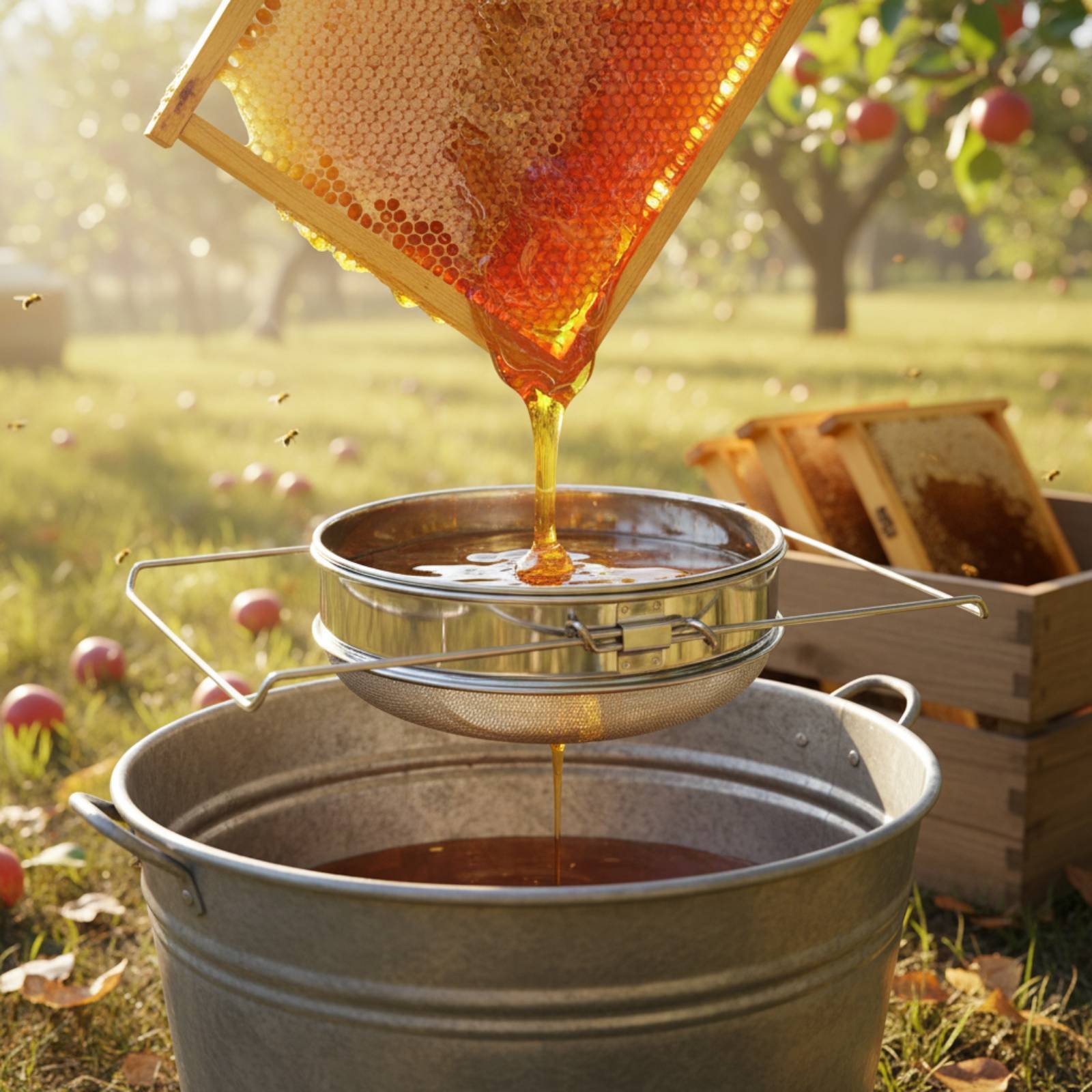 Double Tier Honey Strainer Eas - Stainless Steel Strainer review and price