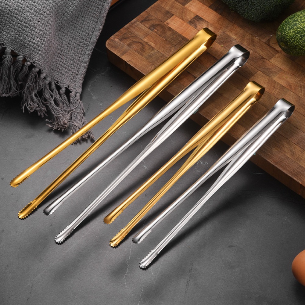 Stainless Steel Grill Tongs Fo - Kitchen Gadgets And Utensils review and price