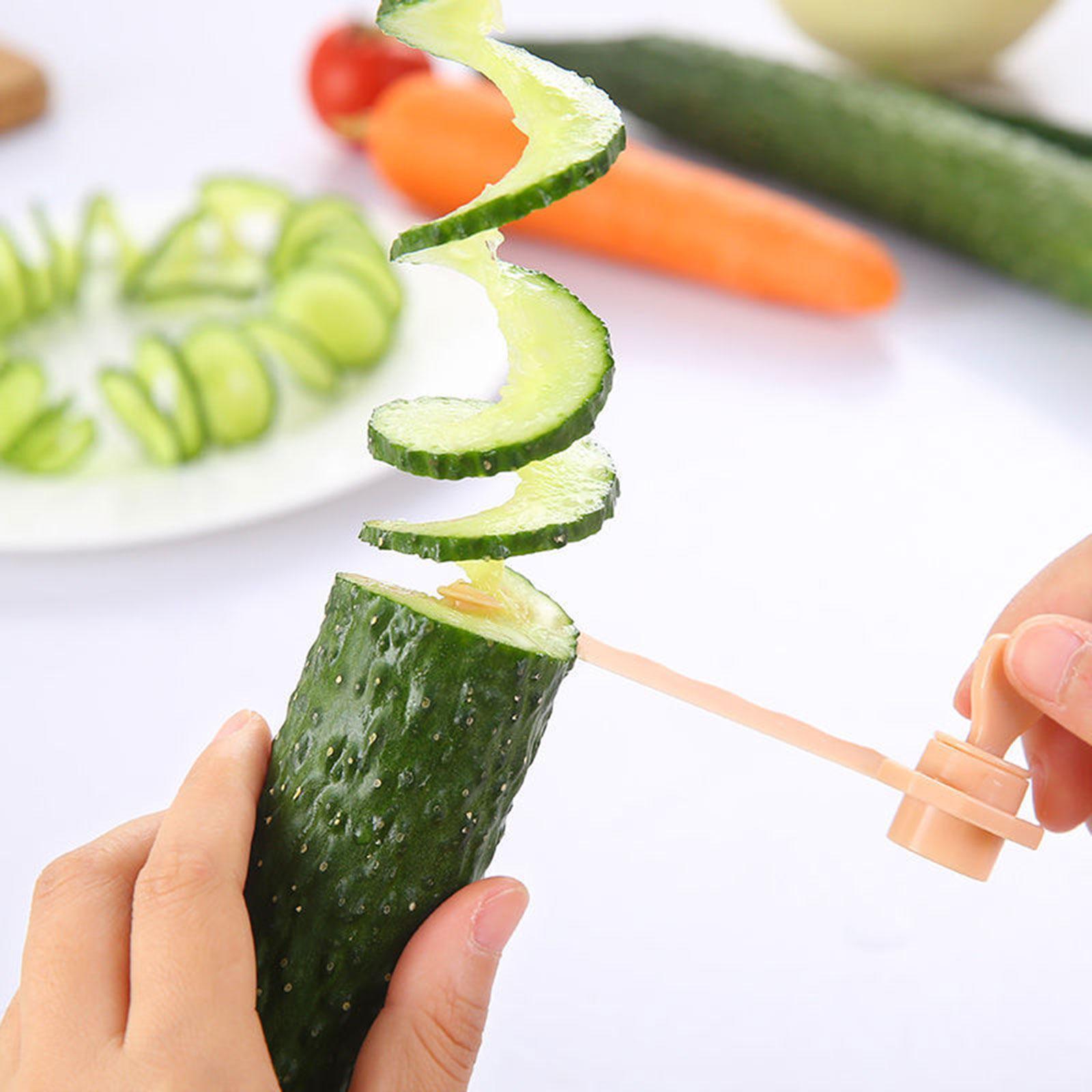 3 Pieces Spiral Potato Cutter  - Kitchen Gadgets Vegetable Cutter review and price
