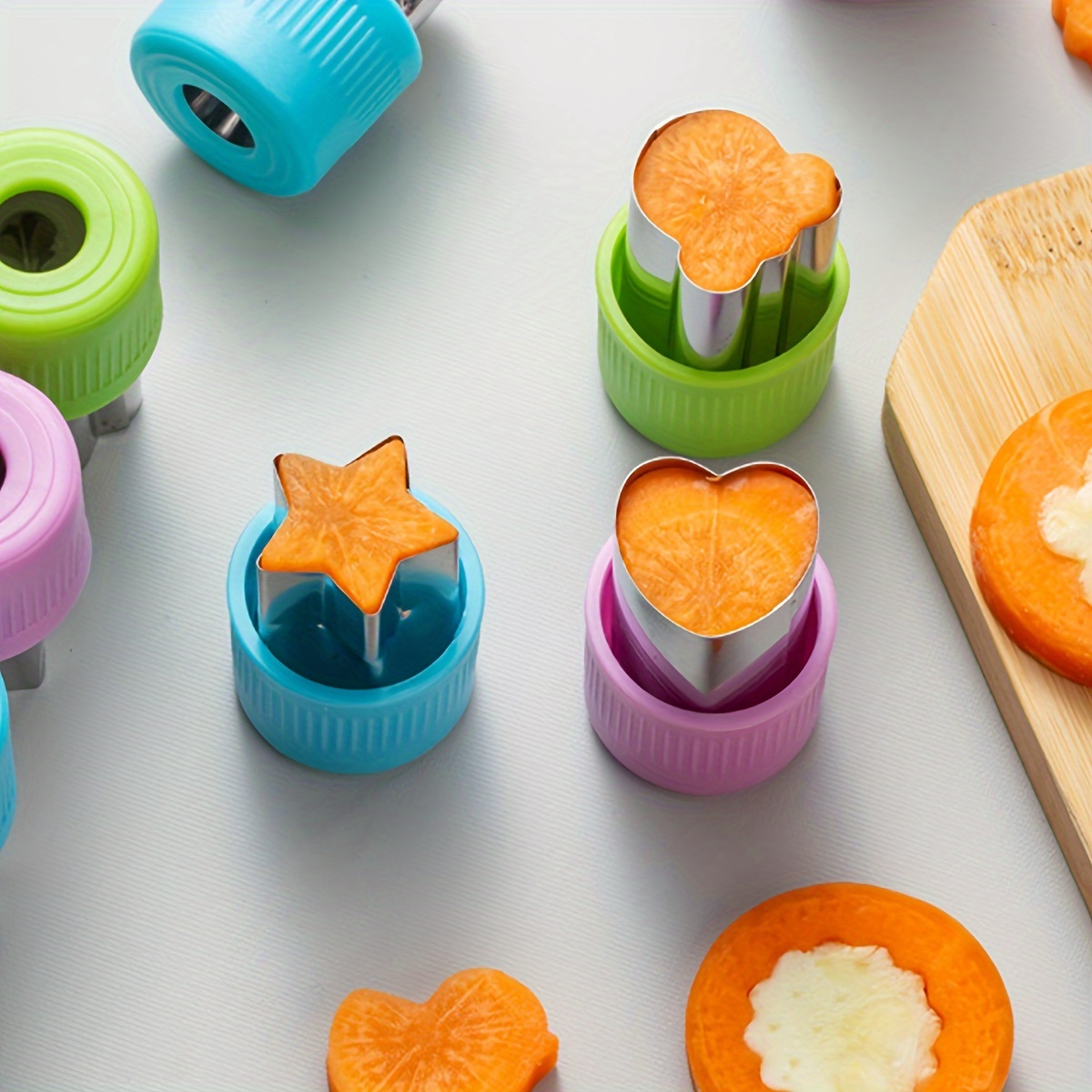 Star Heart Shape Vegetables Cu - Kitchen Gadgets Vegetable Cutter review and price