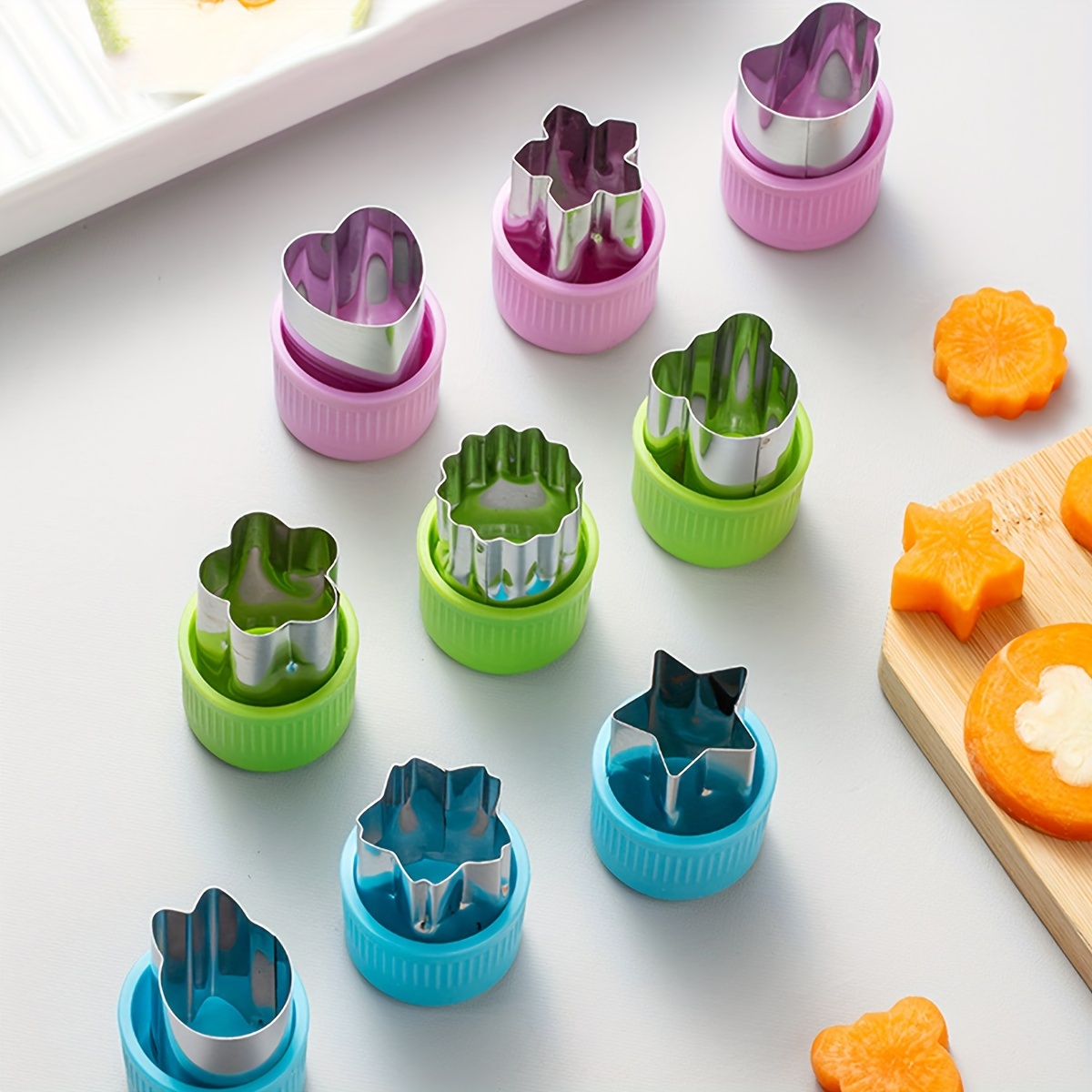 Star Heart Shape Vegetables Cu - Kitchen Gadgets Vegetable Cutter review and price