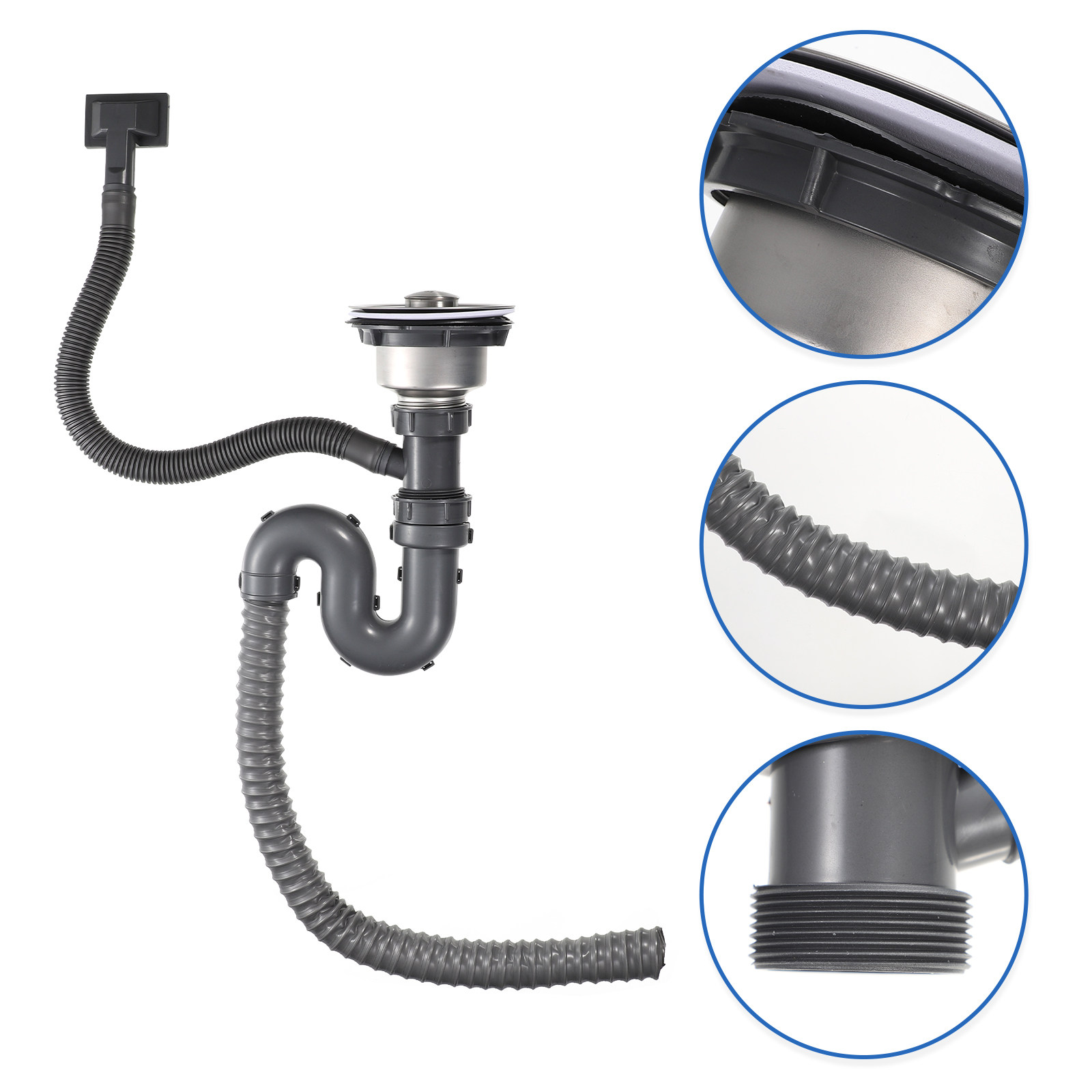 Extendable Drain Pipe 304 Stai - Stainless Steel Strainer review and price