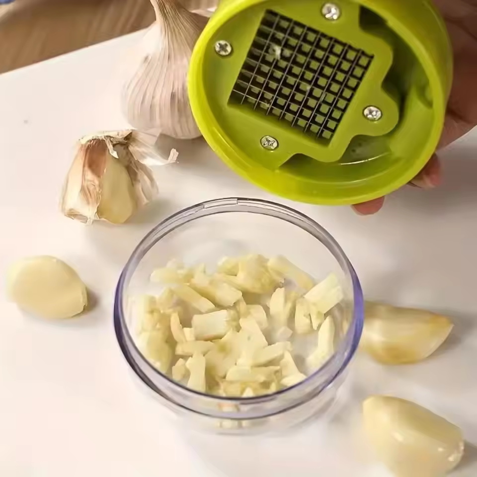 Garlic Press Chopper Manual Ga - Kitchen Gadgets Vegetable Cutter review and price