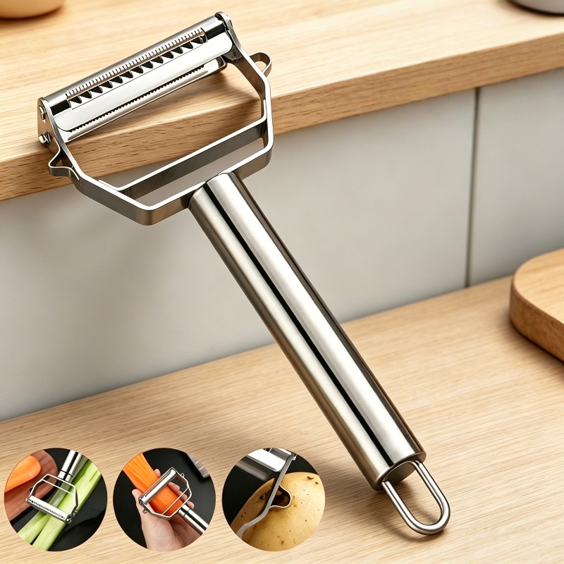 Stainless Steel Kitchen Peeler - Kitchen Gadgets Vegetable Cutter review and price