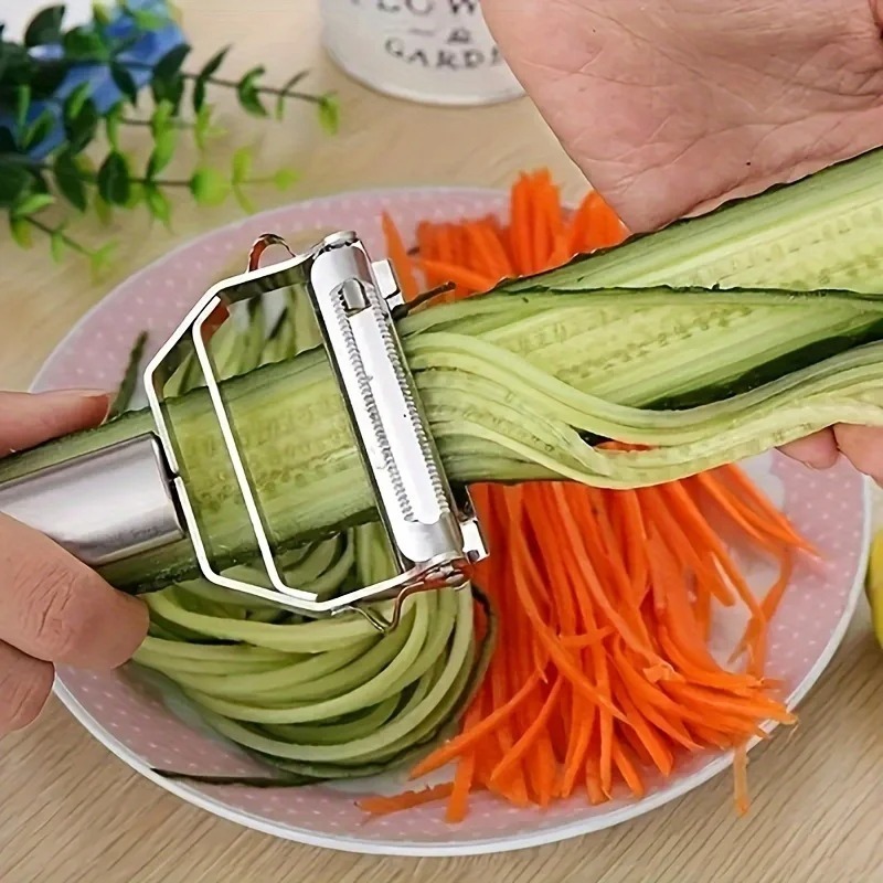 Stainless Steel Kitchen Peeler - Kitchen Gadgets Vegetable Cutter review and price