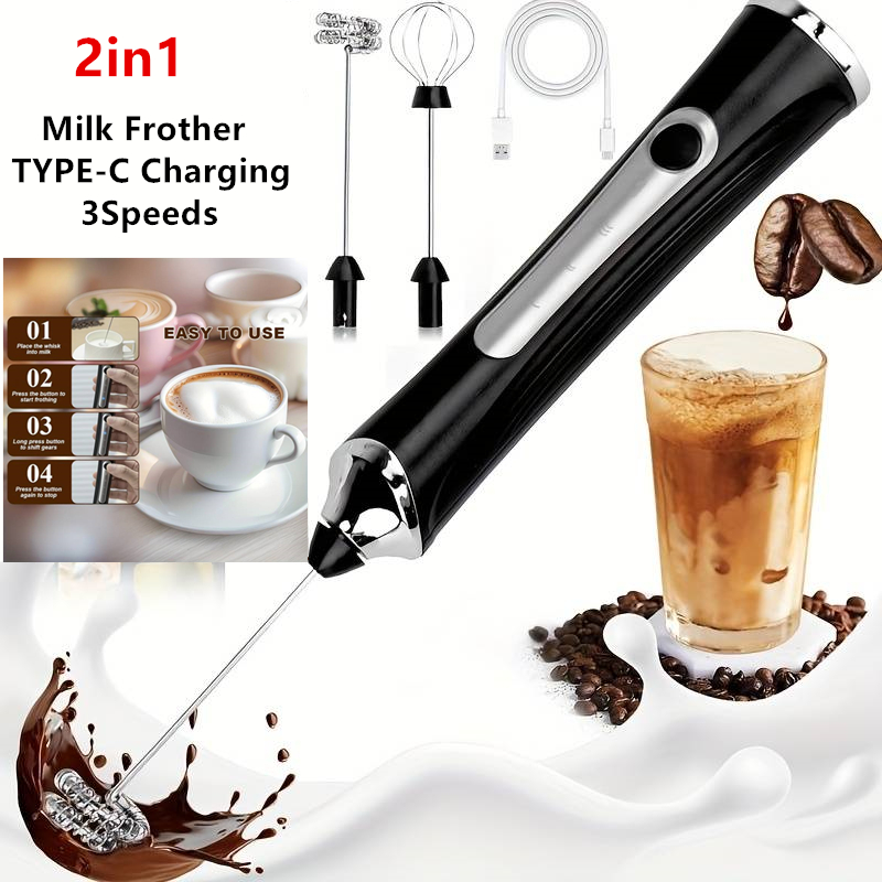 Wireless Electric Milk Frother - Kitchen Gadgets Design review and price