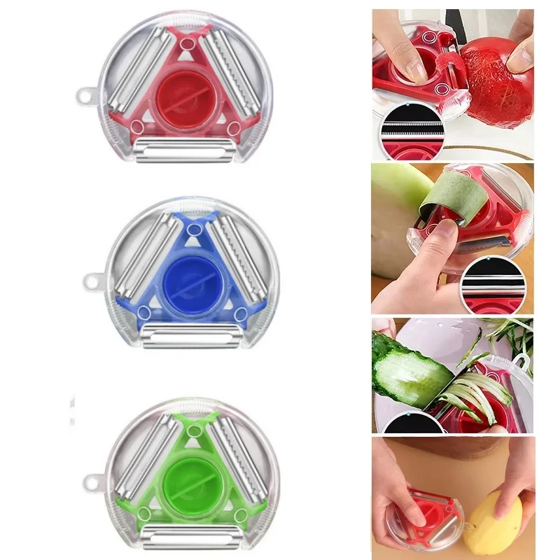 1PC Trio Peeler Set Vegetable  - Kitchen Gadgets Vegetable Cutter review and price