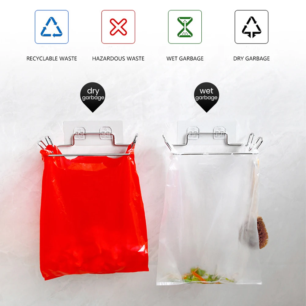 2Pcs Trash Rack for Kitchen St - Kitchen Gadgets Wallpaper review and price