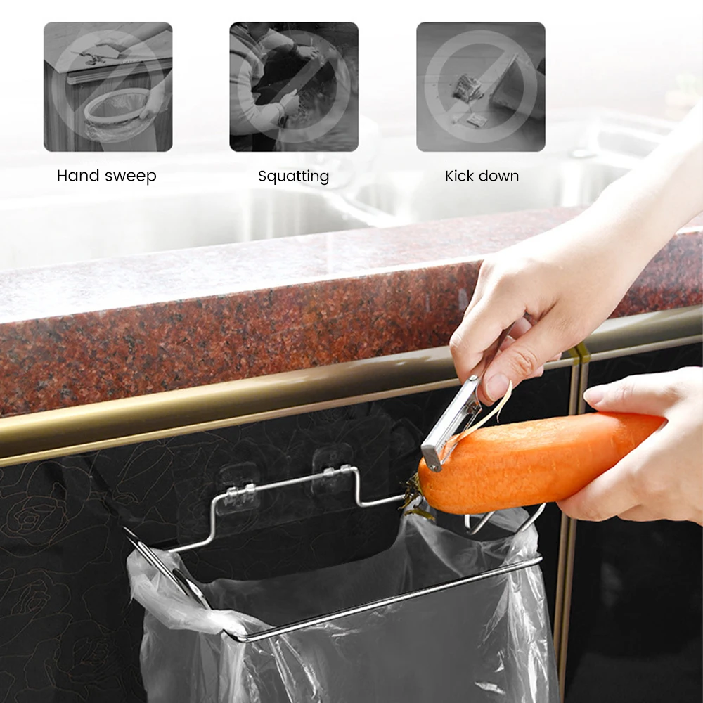 2Pcs Trash Rack for Kitchen St - Kitchen Gadgets Wallpaper review and price