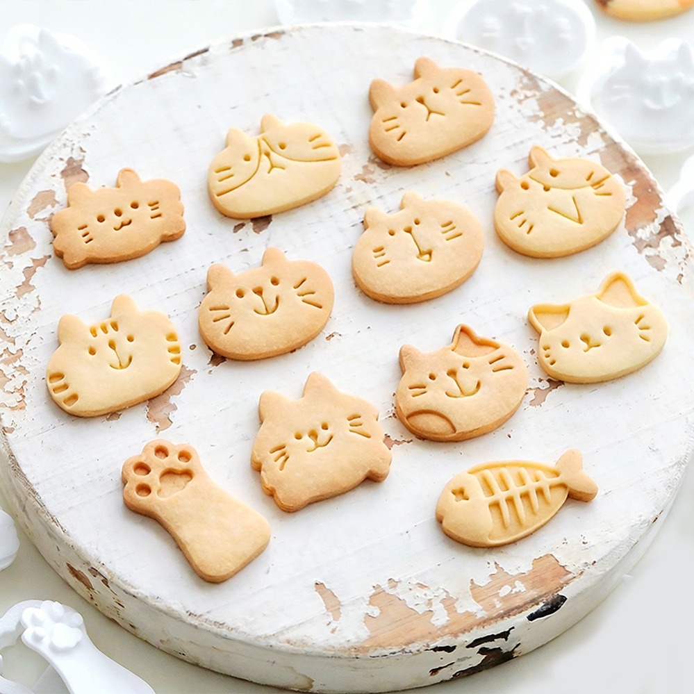 Cute Kitten DIY Stamp Cookie C - Kitchen Gadgets Best review and price