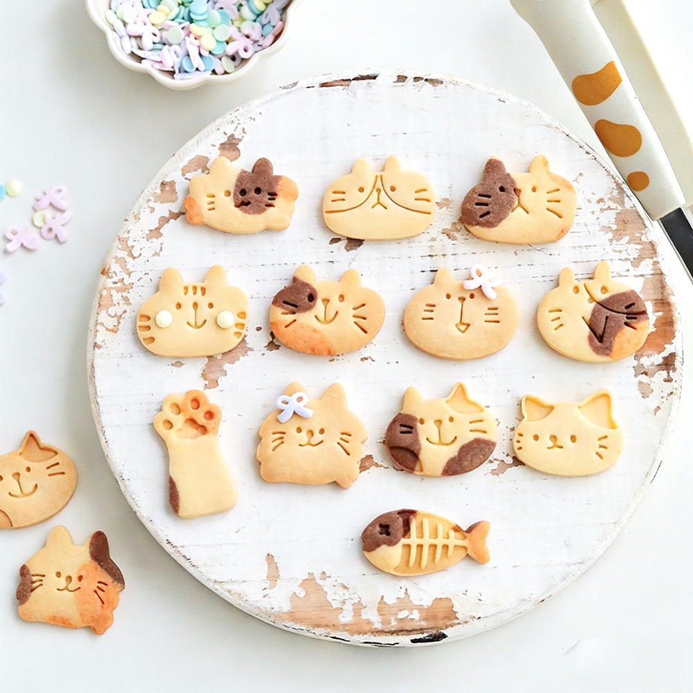 Cute Kitten DIY Stamp Cookie C - Kitchen Gadgets Best review and price