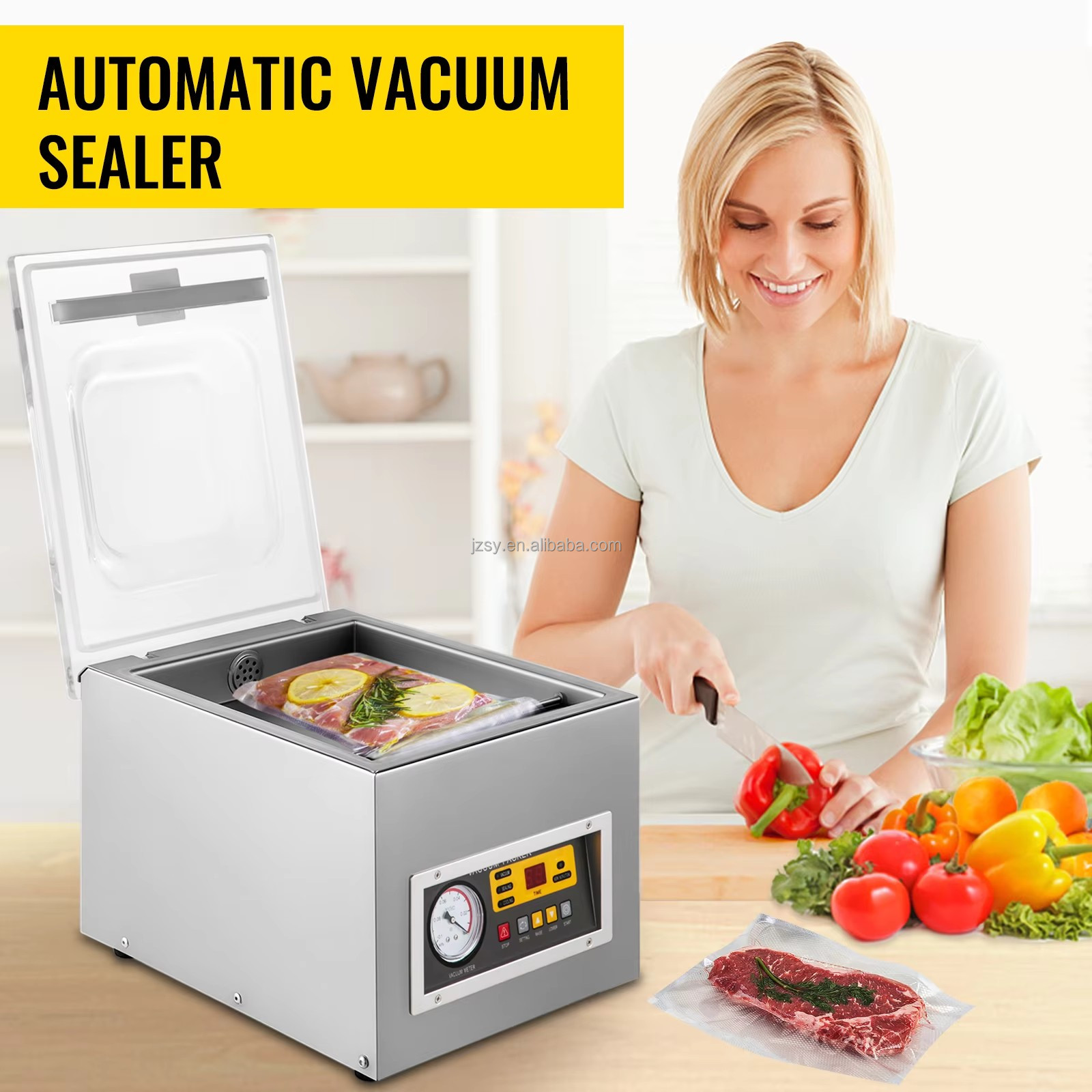 Vacuum Packing Machine Commerc - Food Vacuum Sealer review and price
