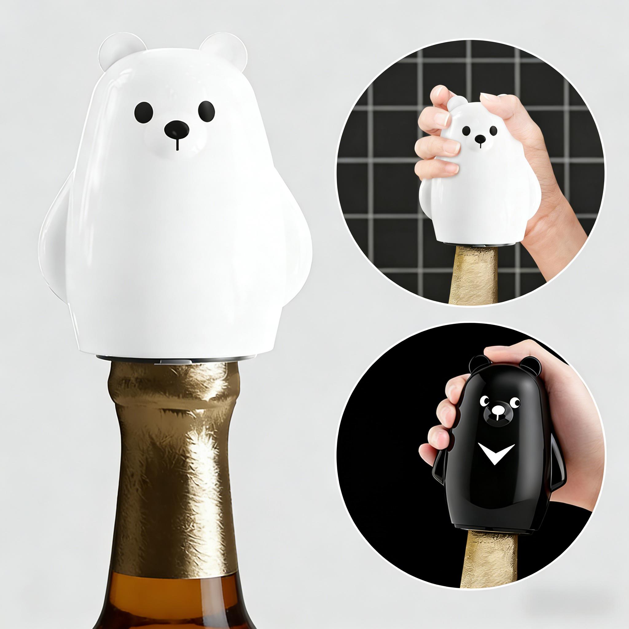Cute Black & White Bear Bottle - Kitchen Gadgets Gift Ideas review and price